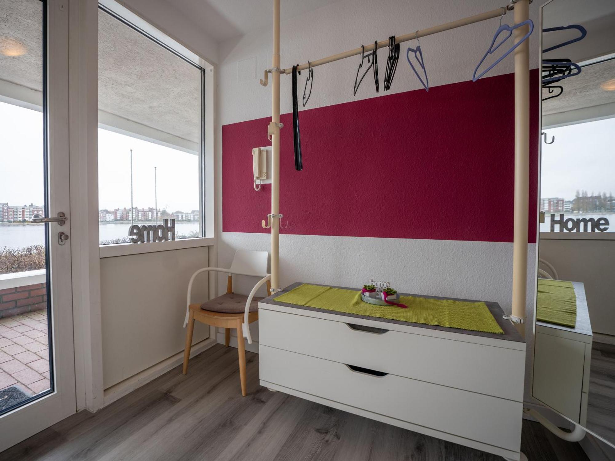 089 Fewo Skyline_ direkte Strandla Wilhelmshaven Dış mekan fotoğraf