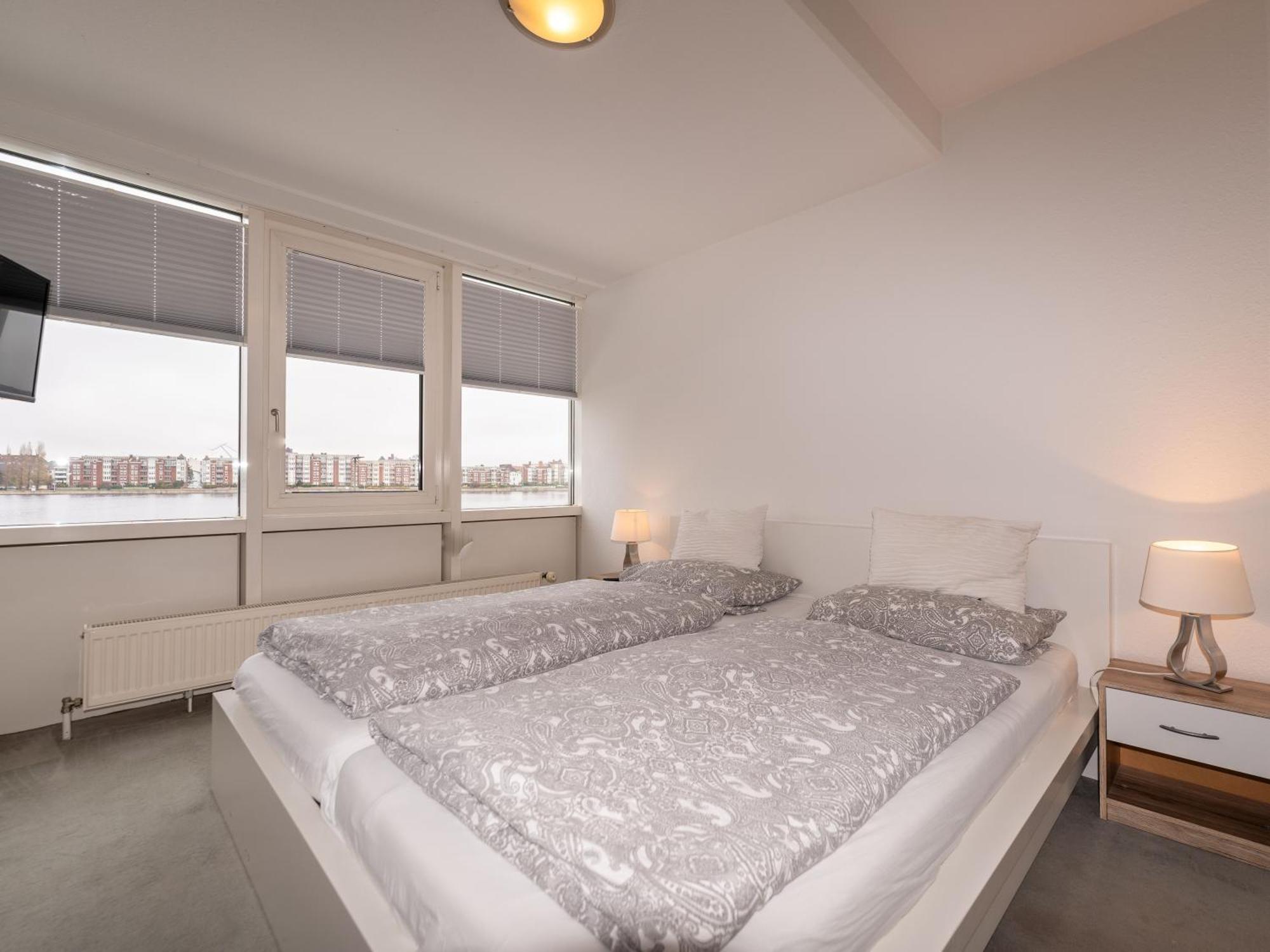 089 Fewo Skyline_ direkte Strandla Wilhelmshaven Dış mekan fotoğraf